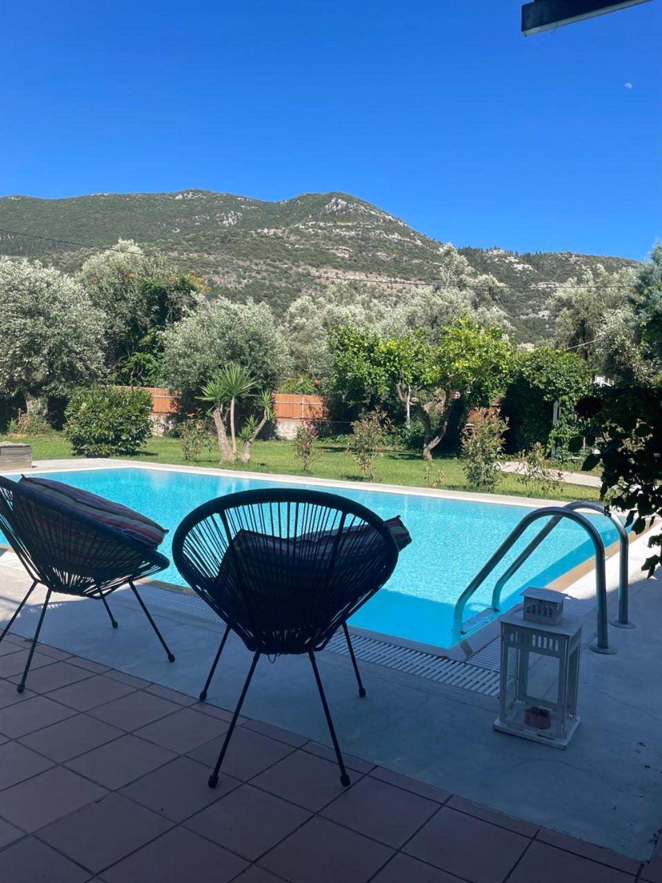 Gialos Villas 1-2 With A Private Pool Mikros Gialos Extérieur photo